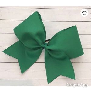 Green cheer Bow